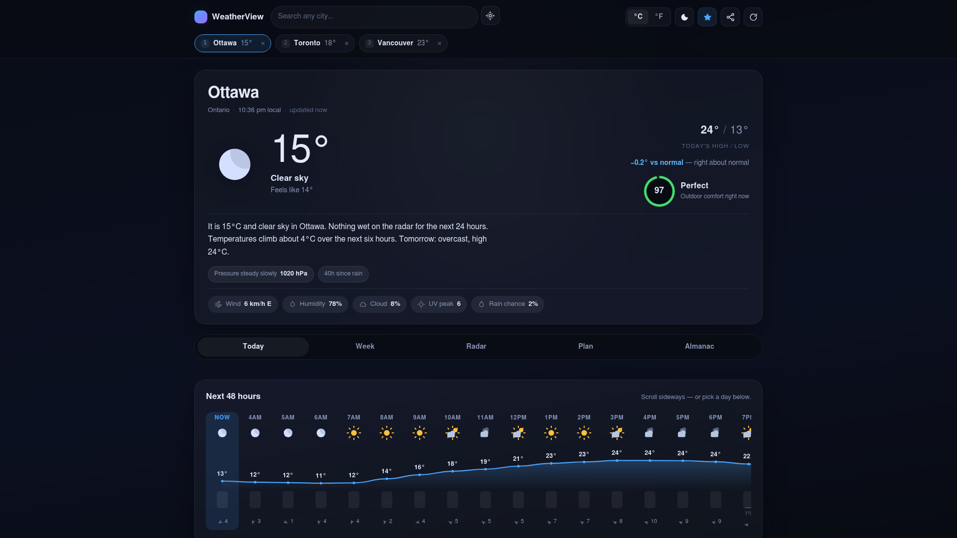 WeatherView 